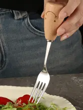 ステンレス製 サラダフォーク【家庭用・食事用】