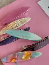 バンスクリップ【女性用・前髪用・アセテート製・ハーフアップ対応】