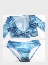 大人用ビキニ水着【体型カバー・温泉やリゾート向け・バイカラー】
（セットアップ対応）