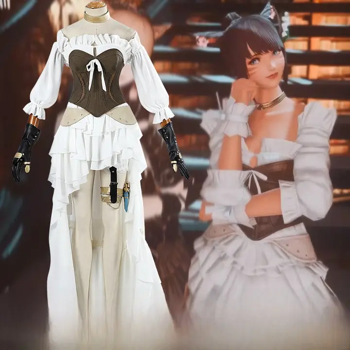 ファイナルファンタジーXIV コスプレ服【伊修加德・治療役・高品質】