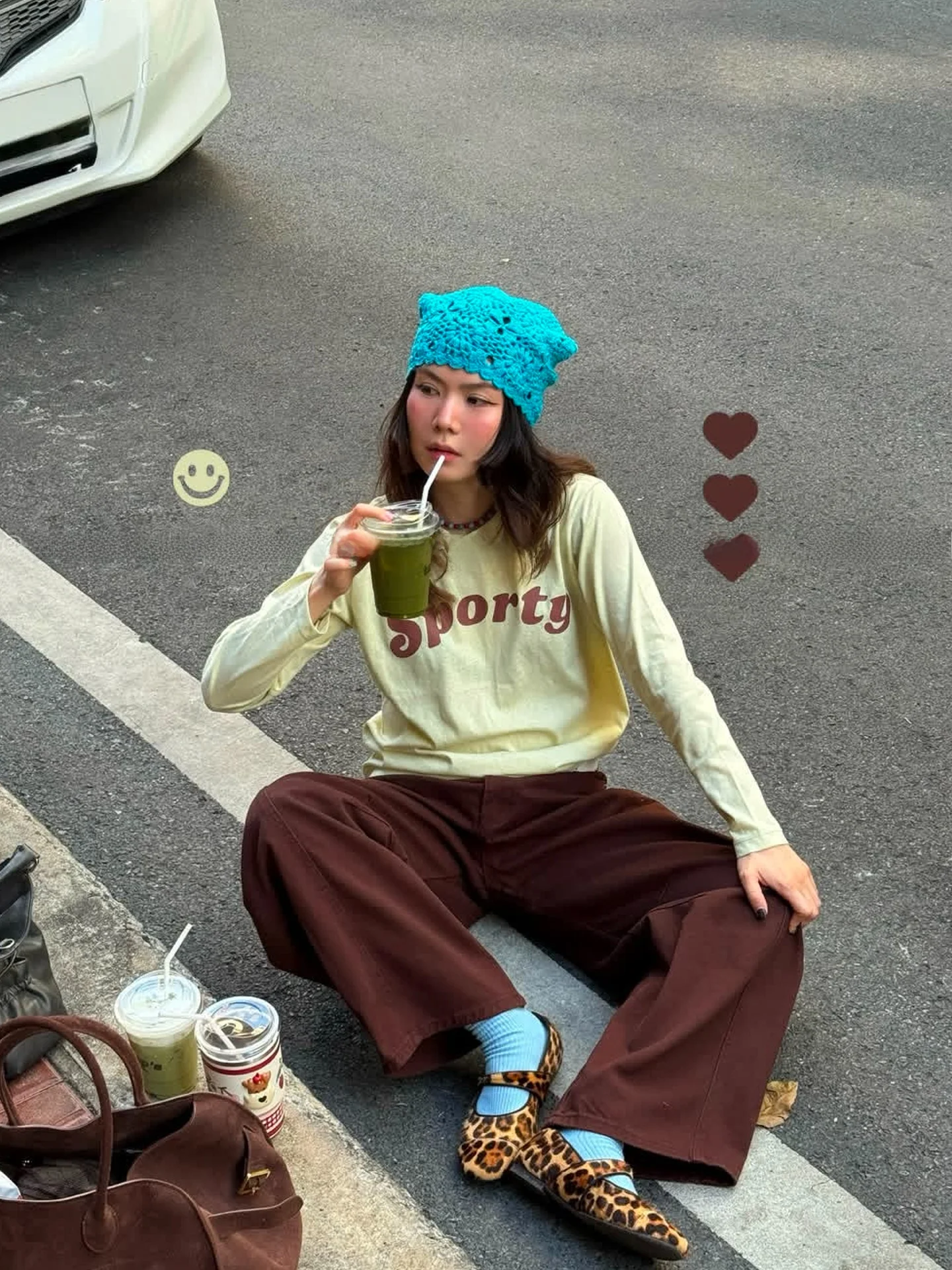 かぎ編み帽子を簡単につくるなら、夏の大きめキャップチューブハットがおすすめ？
