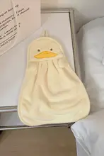 かわいい掛けられるタオル【超吸水・家用・バスルーム・キッチン用】