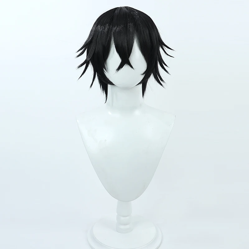 ウルキオラコスプレウィッグ：リアルな黒い翼デザインが特徴のゲームキャラクター用ヘアスタイル
