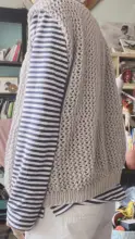 DIY編み物材料キット【レースデザイン・学院風・海の微風】