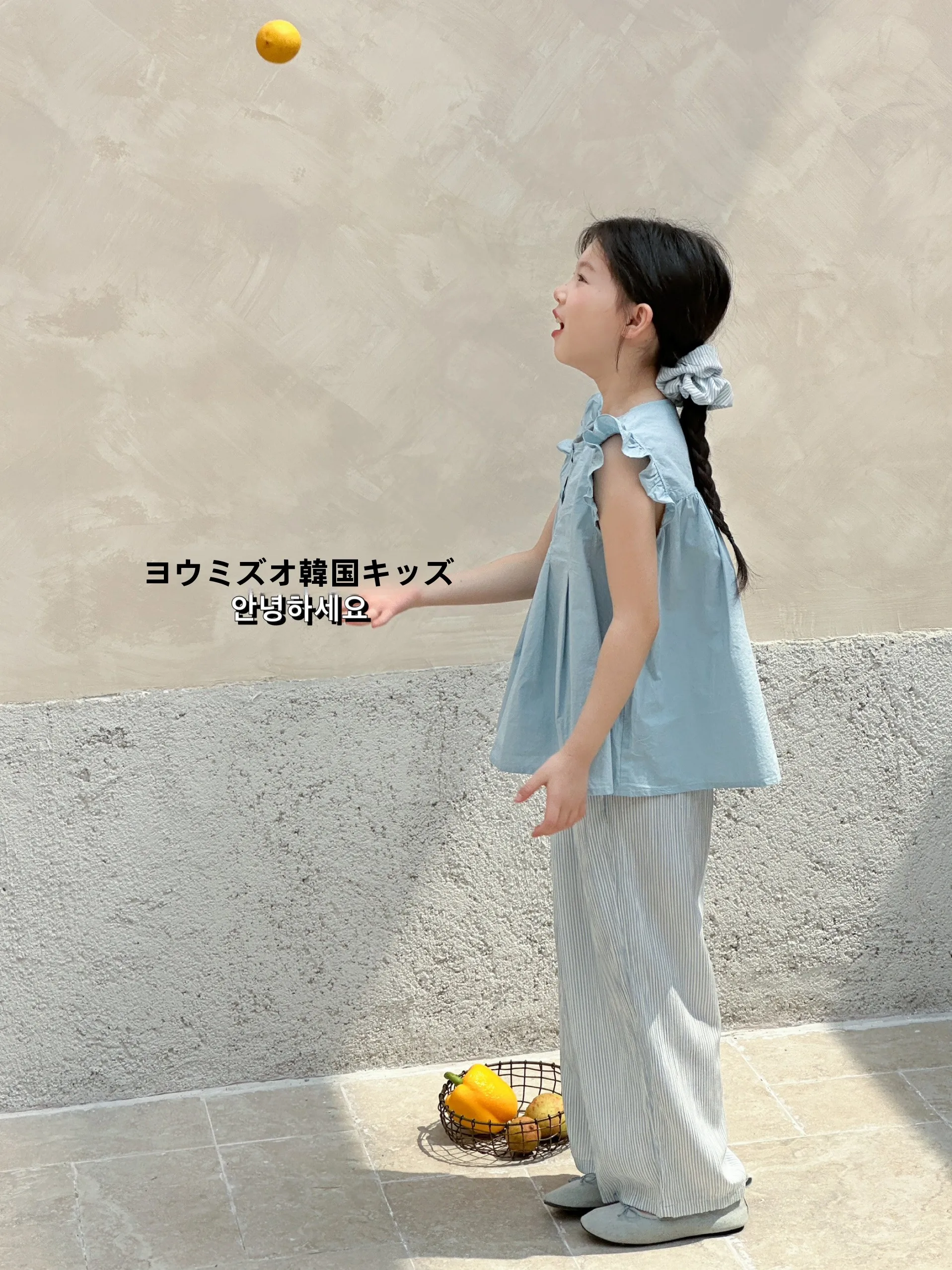 16°Cから26°Cの気温で着る子供の服はどう選ぶ？夏の女の子用セットアップの選び方を徹底解説