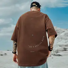 Tシャツ 男性 用 休暇シーン 綿素材 ゆったりスタイル 大サイズ