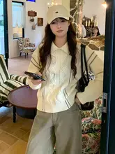 ハイウエストカジュアルカーキカラーのワイドレッグデニムパンツ【春用・スリムストレート・ロング丈】（セットアップ対応）