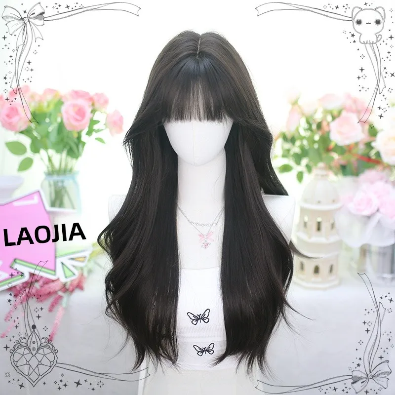 ロングヘア前髪ありで失敗しないスタイルは？ロリータ風フルウィッグが解決するリアルな質感の秘密