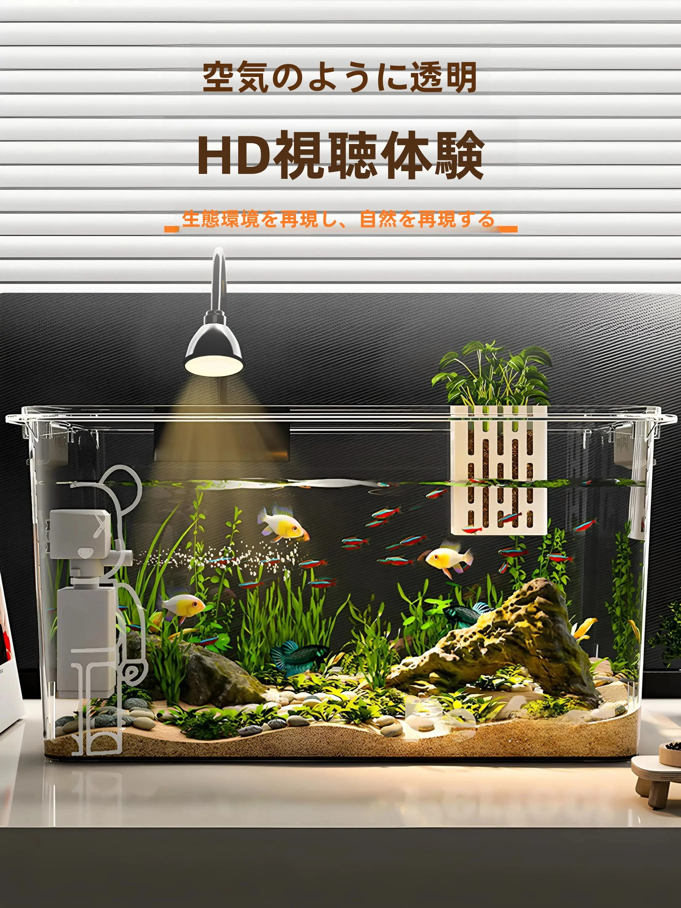 金魚水草セット：星優小型エコ水槽の機能と実用性を徹底解説