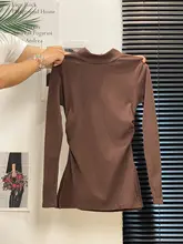 暖かく快適！長袖ハイネックトップス【極上の柔らかさ・中長丈・秋冬用】