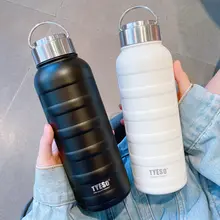 304ステンレス製 大容量1000ml 保温ボトル【男女兼用・携帯便利・スポーツ用】
