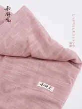 純綿四点セット【老粗布・シンプルカラー・ベッド用品】（セットアップ対応）