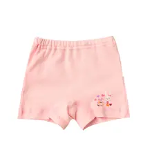 子供用純綿平角パンツ【女の子・カートゥーンデザイン・四季対応】（セットアップ対応）