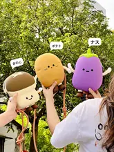 かわいいポテトのスマホ収納ポーチ【シリコン製・防水・ショルダータイプ・高いデザイン性・キーや小銭も収納可能】