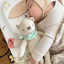 おしゃぶり ぬいぐるみ くま モコモコ 噛んでも安心 安全素材 キッズ ガールズ 誕生日プレゼント「SoftLife」