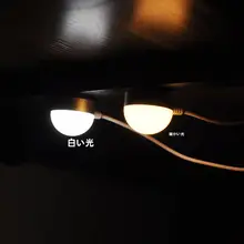 クリエイティブLEDミニUSBライト【スイッチ搭載・学生寮用・目に優しいデスクランプ】