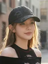 春用コットン製キャップ【クールなデザイン・男女兼用・日除け機能】