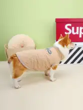 コーギー犬用冬用フリースベスト【保暖・厚手・小中型犬用】