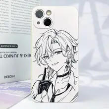線画デザインのスマホケース【星穹鉄道・鳥のモチーフ・iPhone・Huawei・Xiaomi対応】
