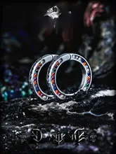 GUXI 925銀製 メンズピアス【ユニークデザイン・カジュアル・カップル向け】