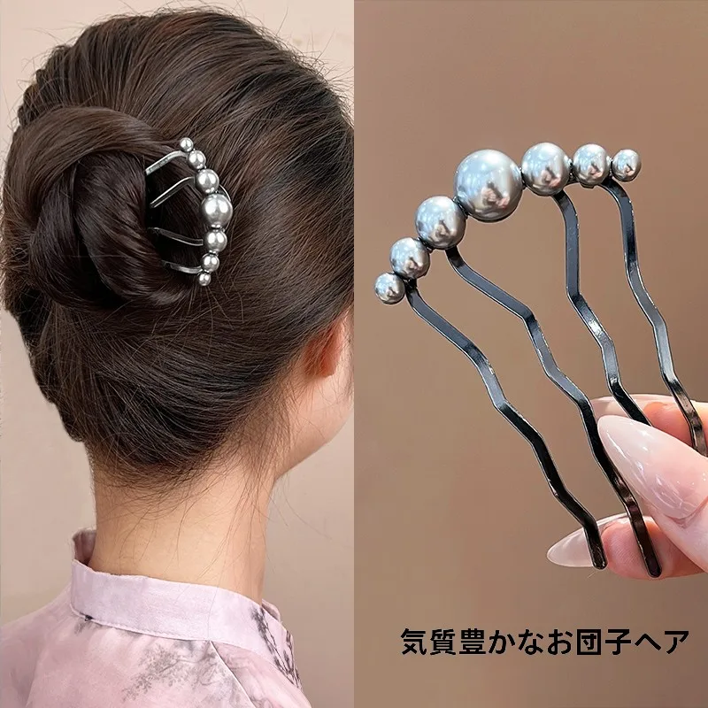 ヘアーアップスタイルで髪が傷まない方法は？パールU型ヘアピンが解決するリアルな使い方
