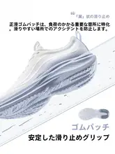 女性用ランニングシューズ【夏用・軽量・通気性・クッション性・カジュアルデザイン】