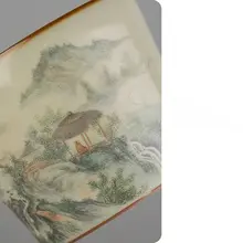 手描きの古玉色竹節杯【景徳鎮製・陶器の功夫茶器】