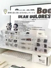 大容量 ジュエリーボックス【耳環収納・透明・防酸化・多層式・引き出しタイプ】