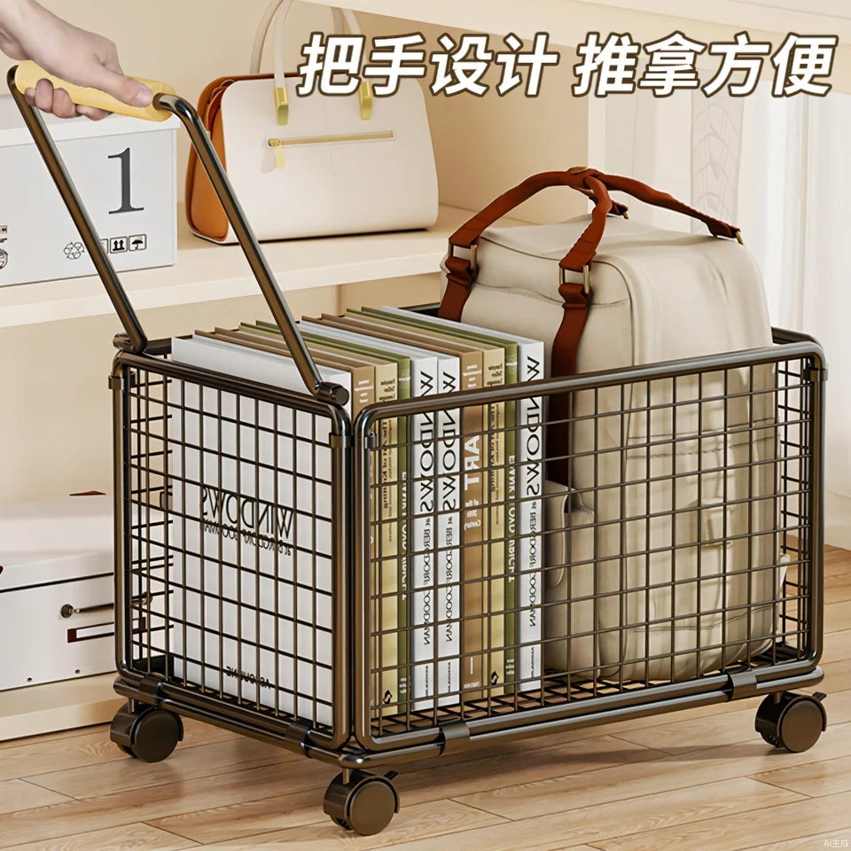 学生用キャリーラック【移動可能・収納ボックス・学用品用】（セットアップ対応）