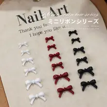 ミニリボンネイル飾り【カラフル・樹脂製・デコレーション用】