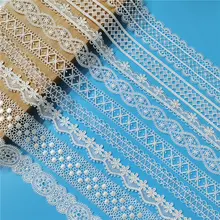 刺繍入りレース生地【ロリータ系・水溶性・DIY用】