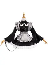 コスプレ衣装【黒江のメイド風・アニメスタイル】
