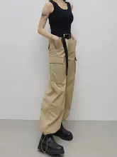 夏用 薄手ハイウエスト レディースストレートワイドパンツ【カジュアル・アメリカンスタイル・ビンテージ】