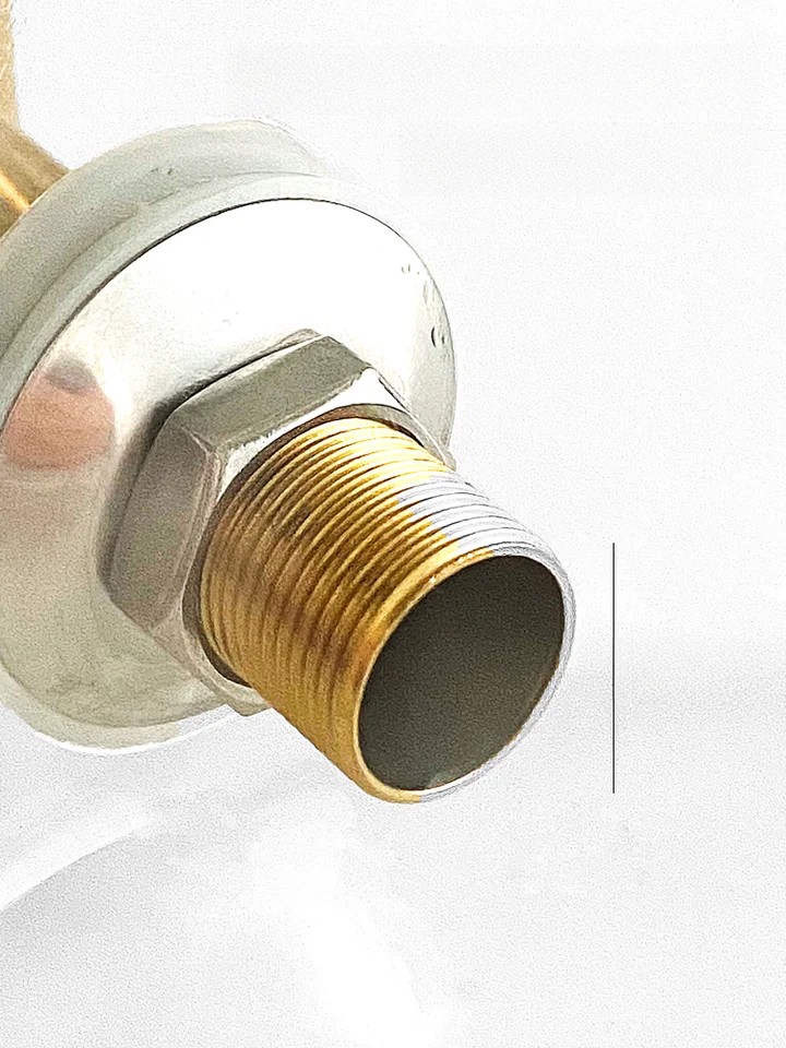 304ステンレス製キッチン用吐水栓【防飛沫・多機能・冷水用・ジュースサーバー付き】