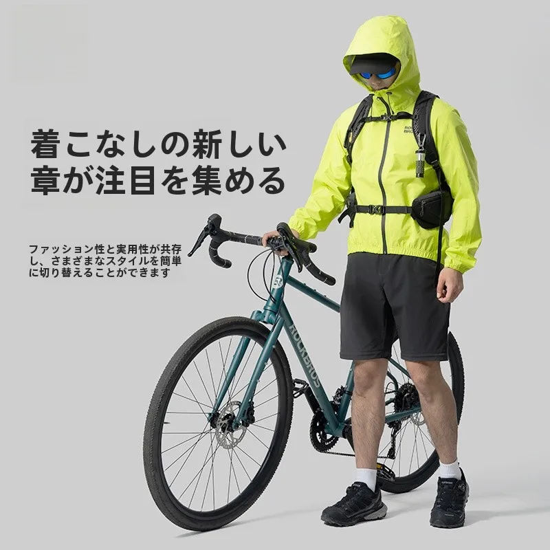 バイクレインウェア最強モデルはROCKBROS YPY024の防水性と通気性のバランス