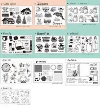 DIY透明スタンプ【シリコン製・学生向け・手帳用デザイン】