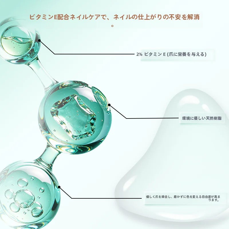 簡単に剥がせるネイル施術用ペン【初心者向け・ユニバーサル・ジェルネイル用】（セットアップ対応）