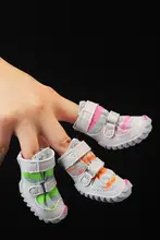 犬用シューズ【春夏用・通気性・柔らかいソール・小型犬用】
