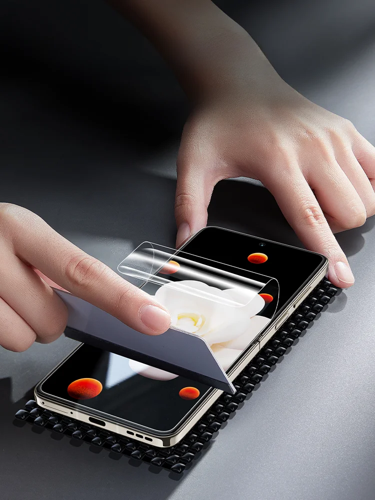 荣耀Magic V Flip2用折りたたみ式全面保護フィルム：水晶クリアで指紋防止とエッジ歪みゼロの全画面カバー