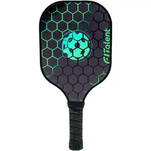 カーボンファイバー製ピックルボールラケット【板式デザイン・プロ用】（セットアップ対応）