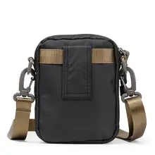 防水オックスフォード生地ミニメンズショルダーバッグ【復古デザイン・ウエストポーチ・斜め掛け可能】