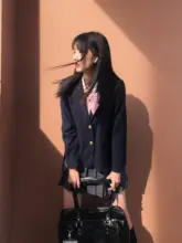 夏日和風ブレザー【ツーボタン・学生制服スタイル】（セットアップ対応）