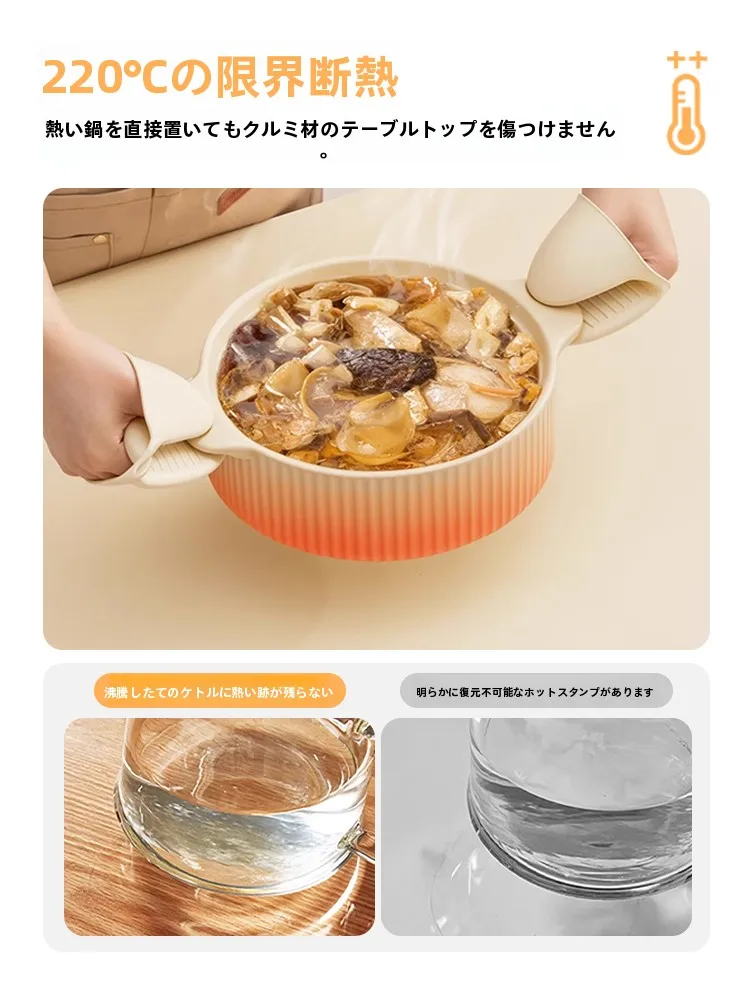 チェリーデザインのキッチンテーブルマット：防油・防水機能と耐久性を徹底検証