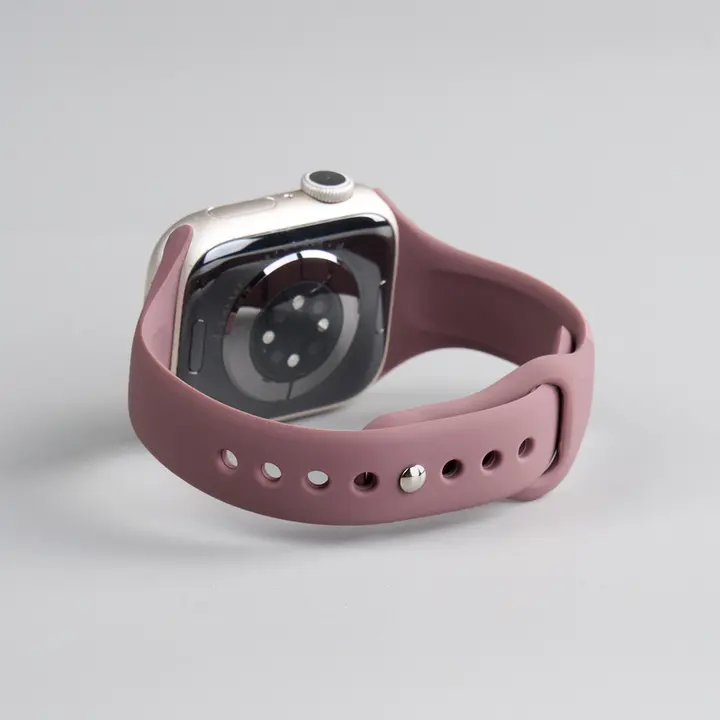 Apple Watch用ベルト シリコン スリム 細見え レディース スポーツ 夏用 キュート