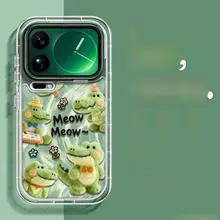スマートフォンケース【フワフワ動物デザイン・透明フレーム・衝撃吸収・カップル向け】（セットアップ対応）