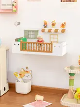 壁掛け ディスプレイラック ウォールシェルフ ブラインドボックス フィギュア ぬいぐるみ マスコット 収納 ジオラマ インテリア