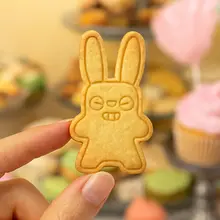 面白いファグラーの歯の奇妙なクッキー型