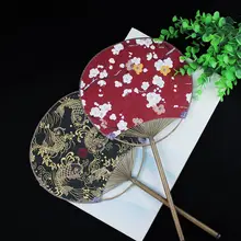 和風ダブルサイド扇子【日本製コットン・花柄・手作り・COS用】