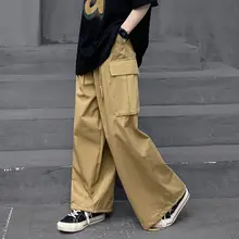 春秋用 レディース 通気性のあるワイドレッグパンツ【ゆったりデザイン・束脚タイプ】（セットアップ対応）