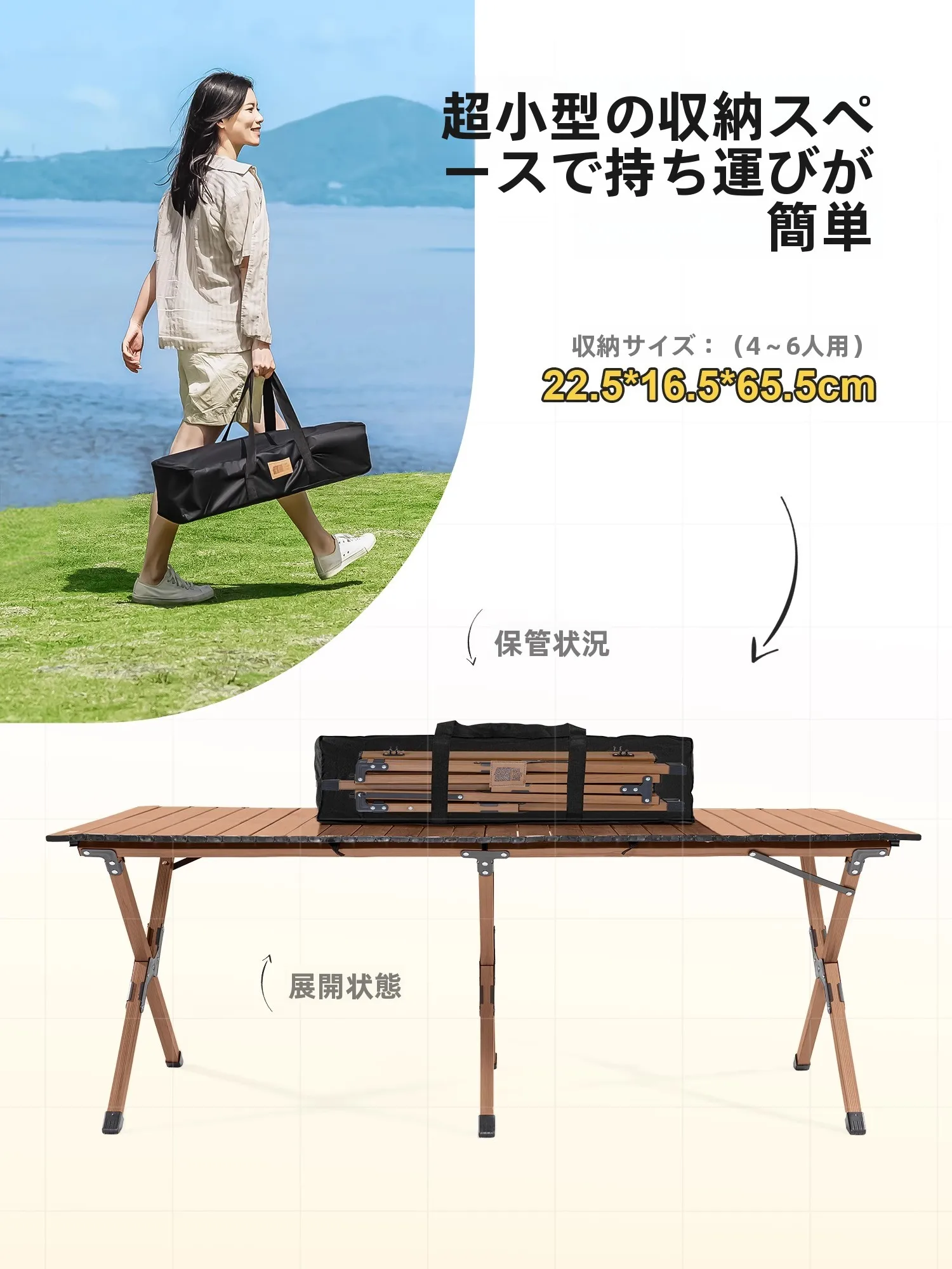 キャンプ道具を節約調達｜実際に使ってみた結果　二層構造のアルミテーブルが解決した3つの課題
